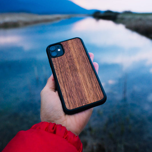 American Walnut Wooden Phone Case