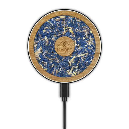 15W Fast Wireless Charger (Organic and Wood Materials)