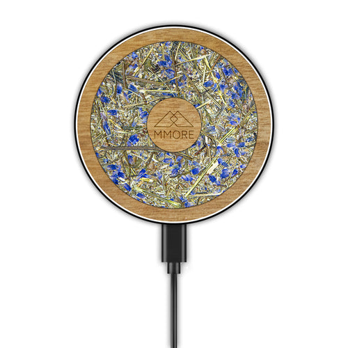 15W Fast Wireless Charger (Organic and Wood Materials)