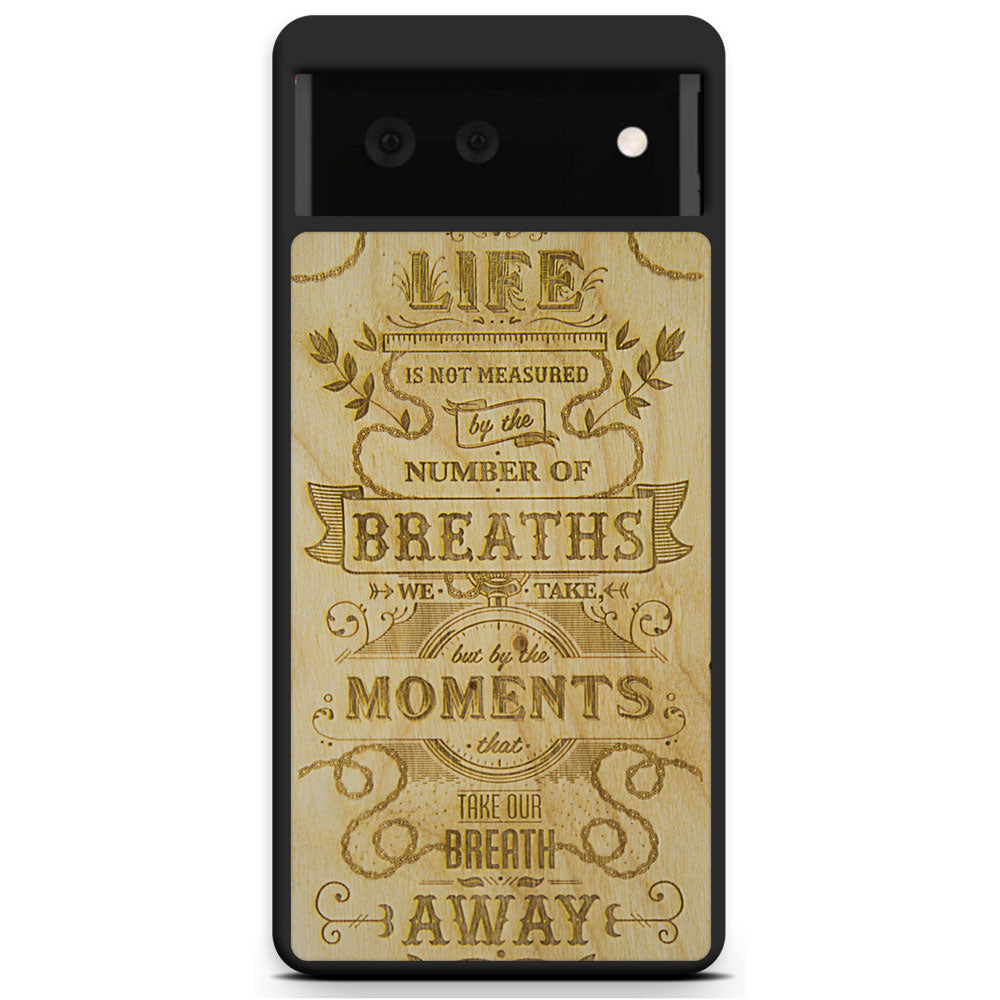"The Meaning of Life" Wooden Phone Case