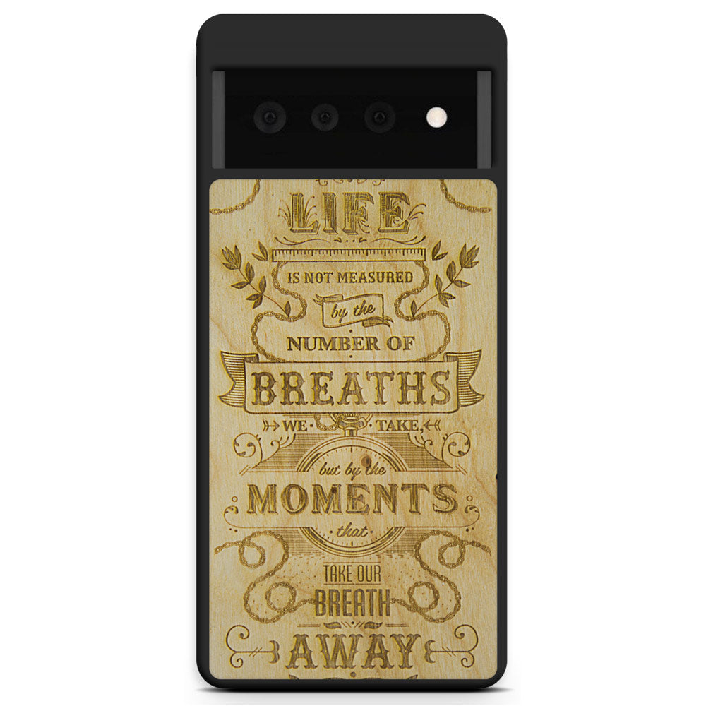 "The Meaning of Life" Wooden Phone Case