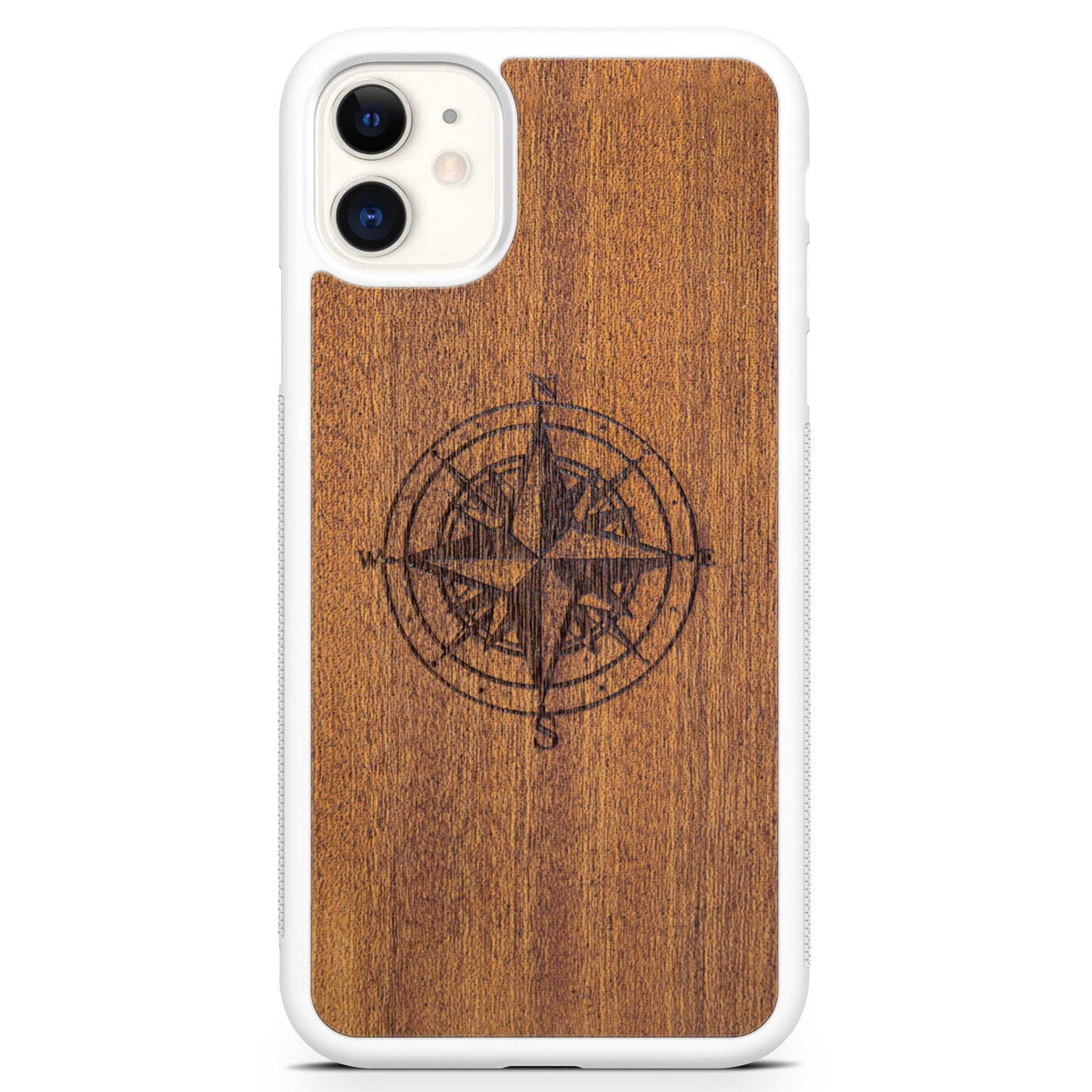 "Compass" Wooden Phone Case
