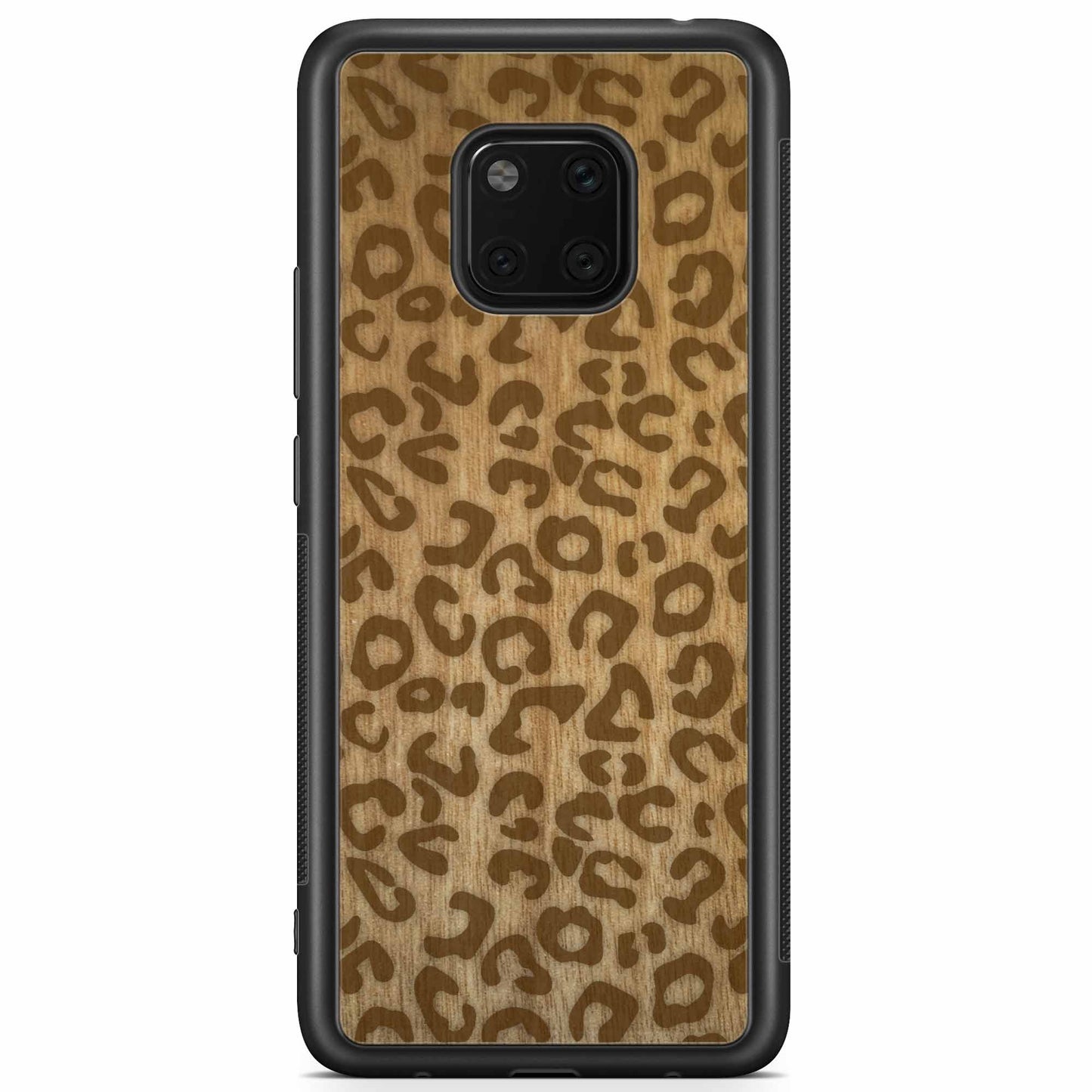 Cheetah Print Wooden Phone Case