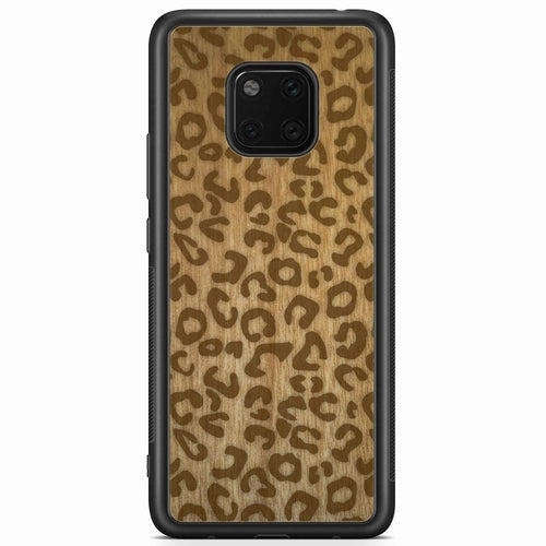 Cheetah Print Wooden Phone Case