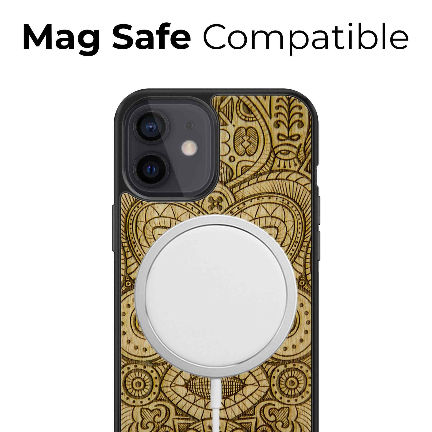 "Tribal Mask" Wooden Phone Case