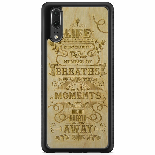 "The Meaning of Life" Wooden Phone Case