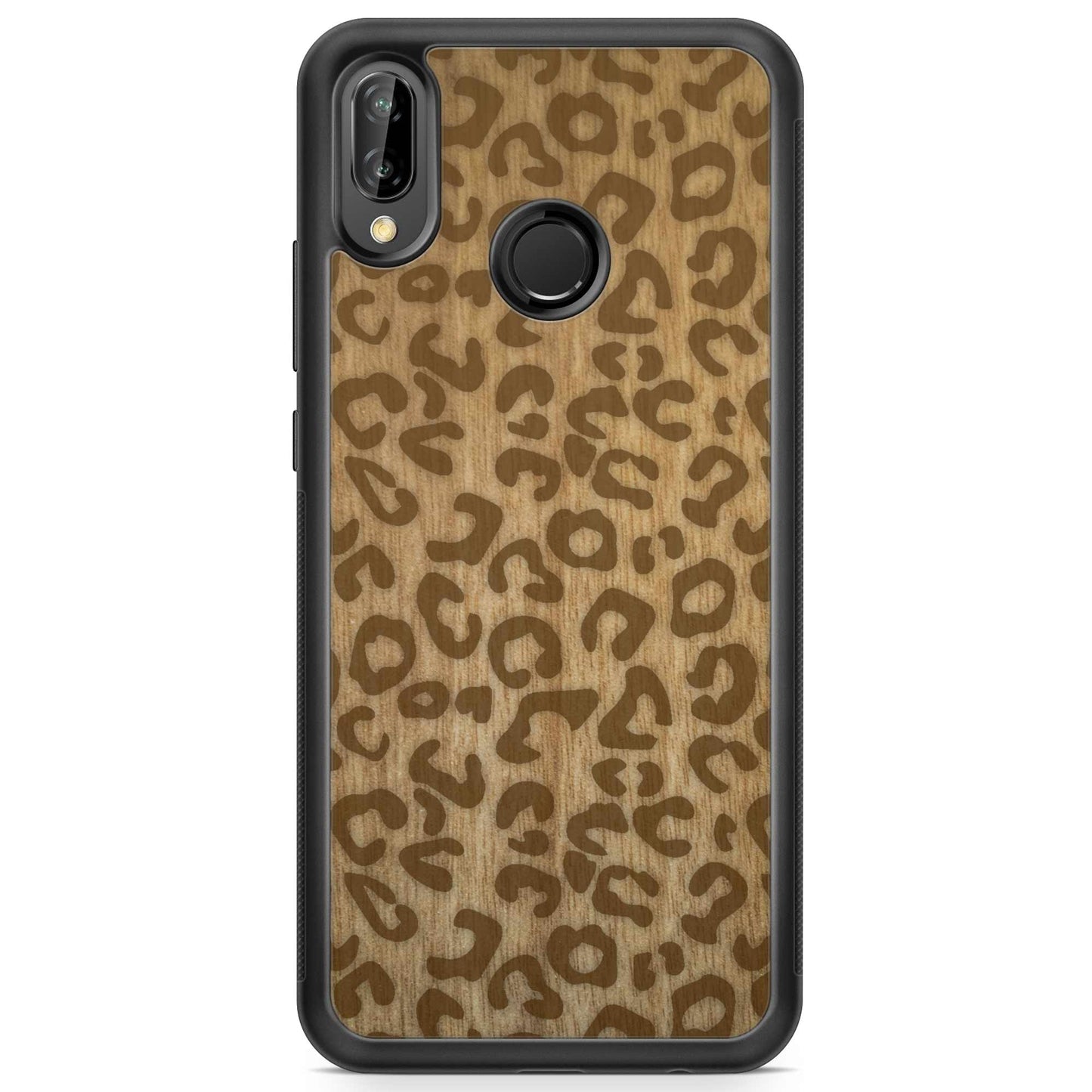 Cheetah Print Wooden Phone Case