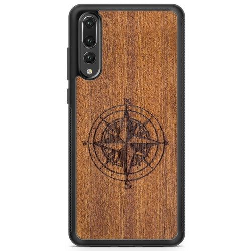 "Compass" Wooden Phone Case