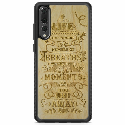 "The Meaning of Life" Wooden Phone Case