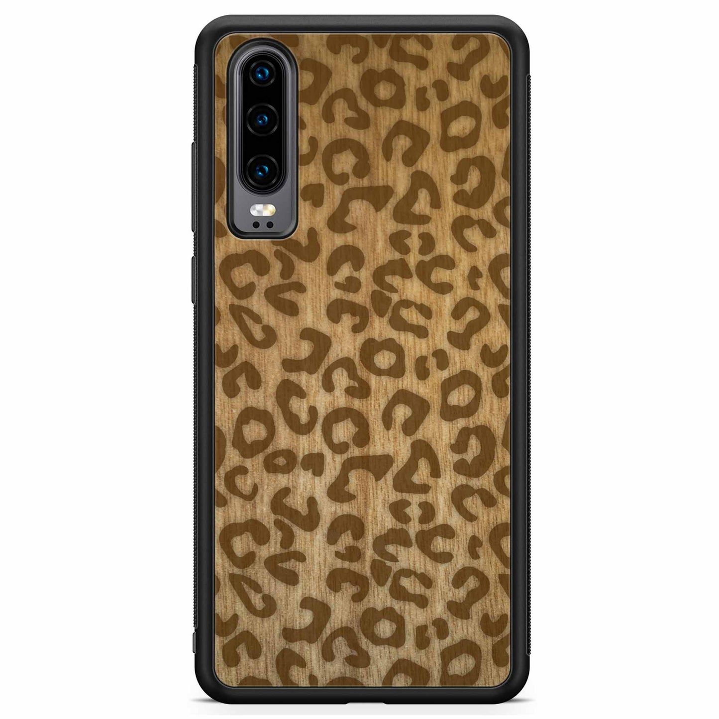 Cheetah Print Wooden Phone Case