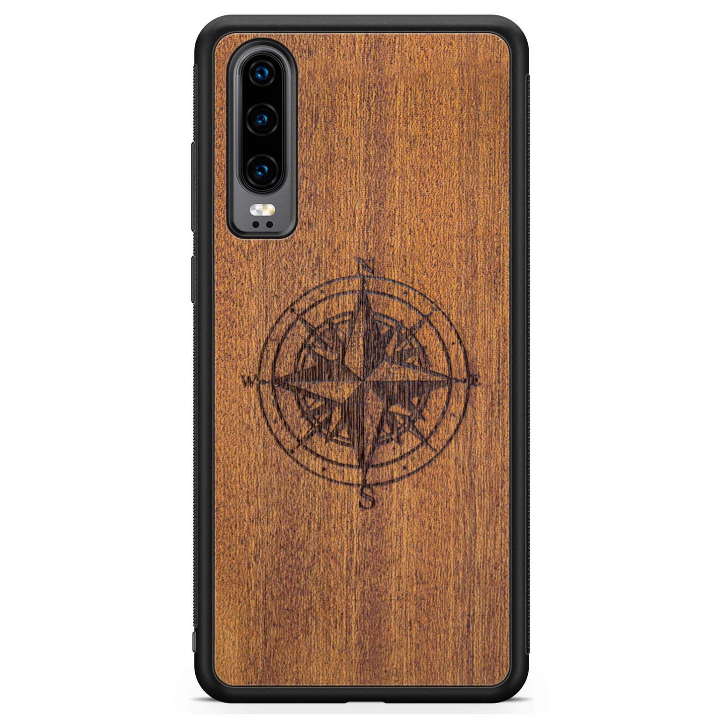 "Compass" Wooden Phone Case