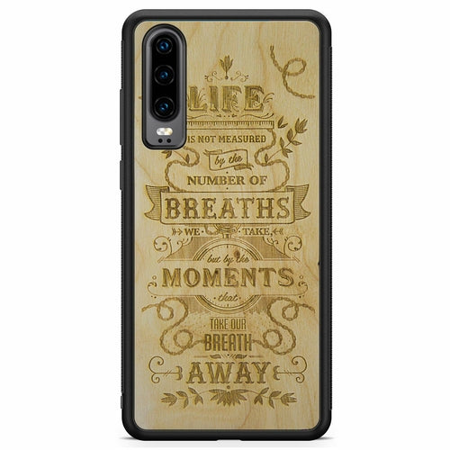 "The Meaning of Life" Wooden Phone Case