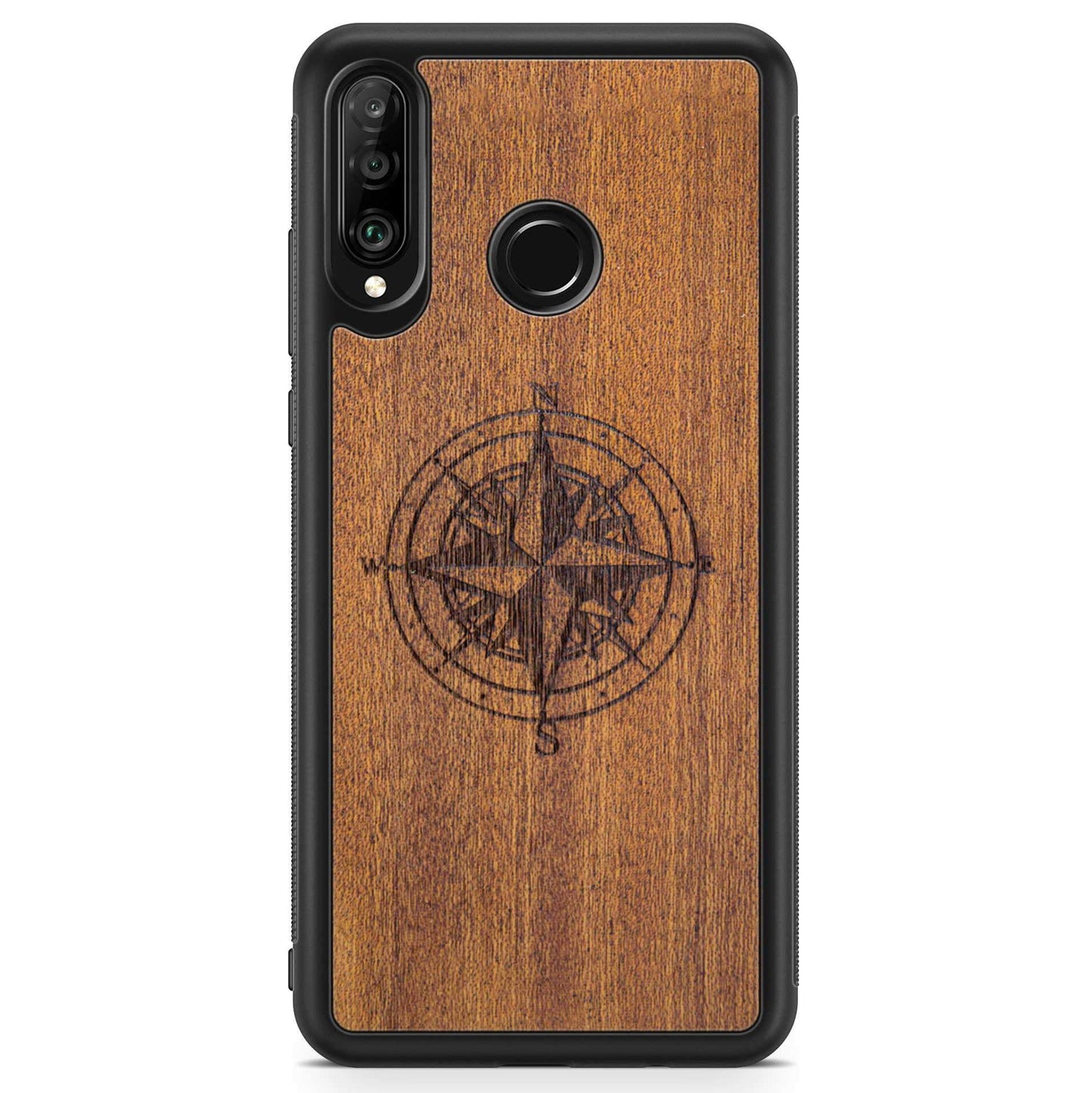 "Compass" Wooden Phone Case