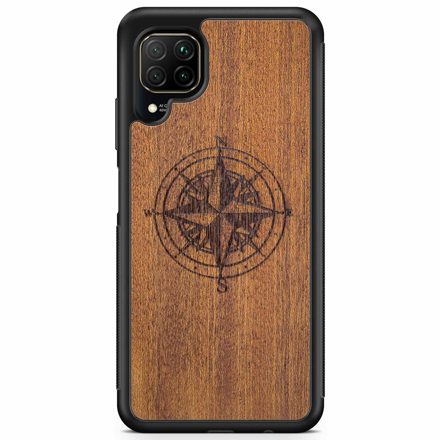 "Compass" Wooden Phone Case