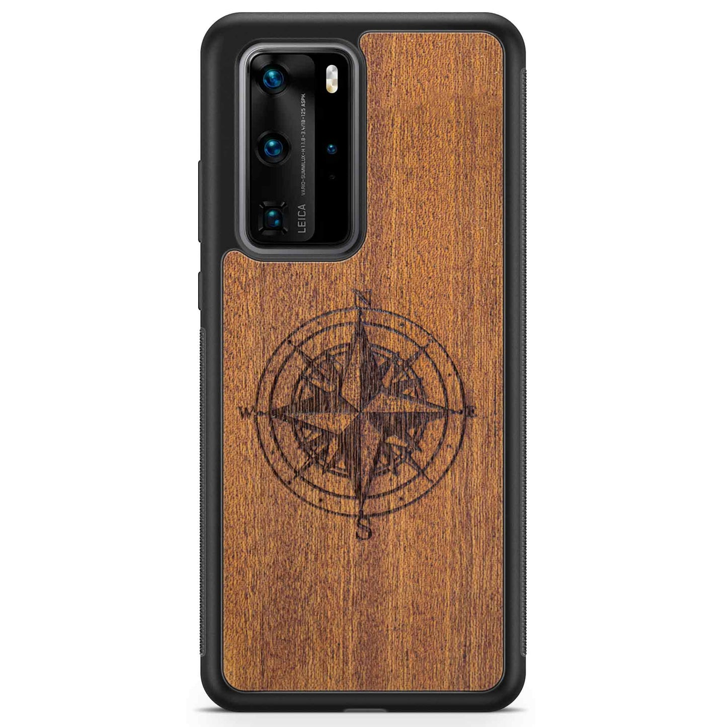 "Compass" Wooden Phone Case