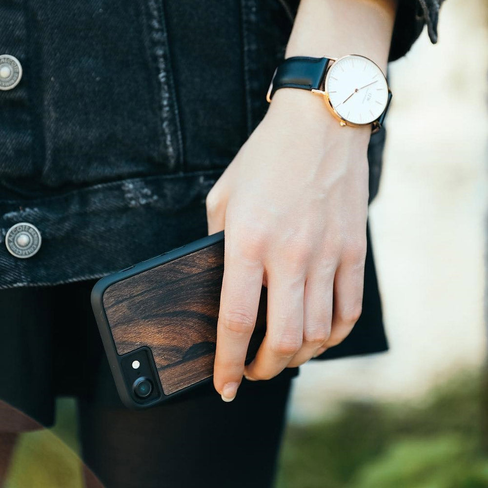 Ziricote Wood Phone Case