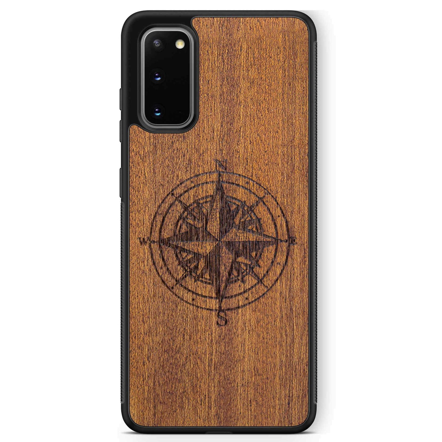 "Compass" Wooden Phone Case