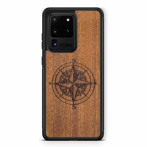 "Compass" Wooden Phone Case