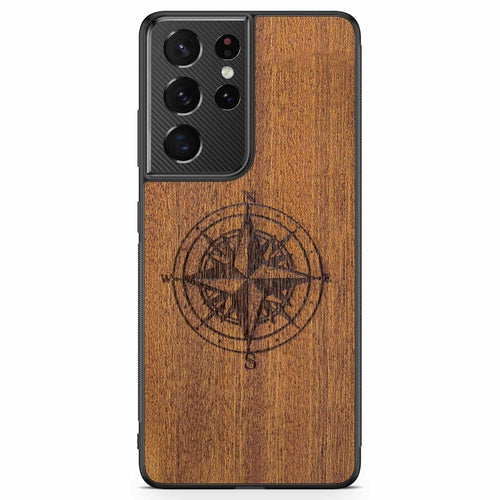 "Compass" Wooden Phone Case