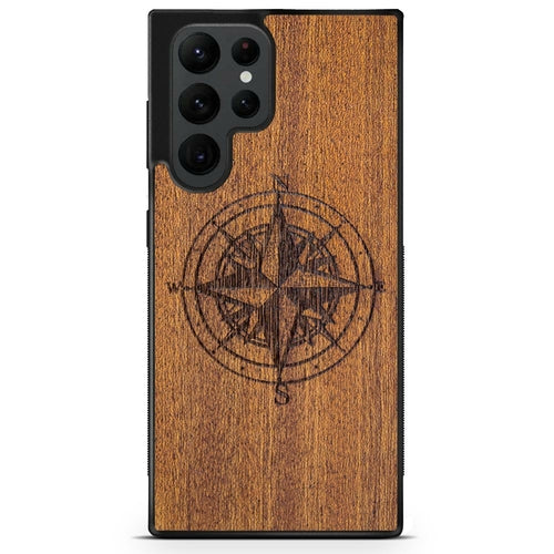 "Compass" Wooden Phone Case