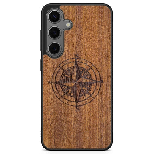 "Compass" Wooden Phone Case