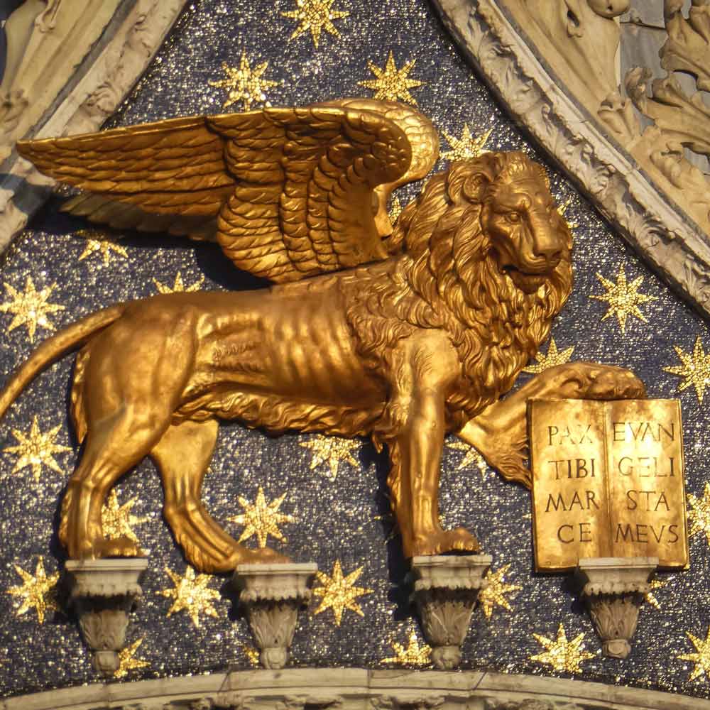 "The Venice" (Lion of St. Marco) Wooden Phone Case