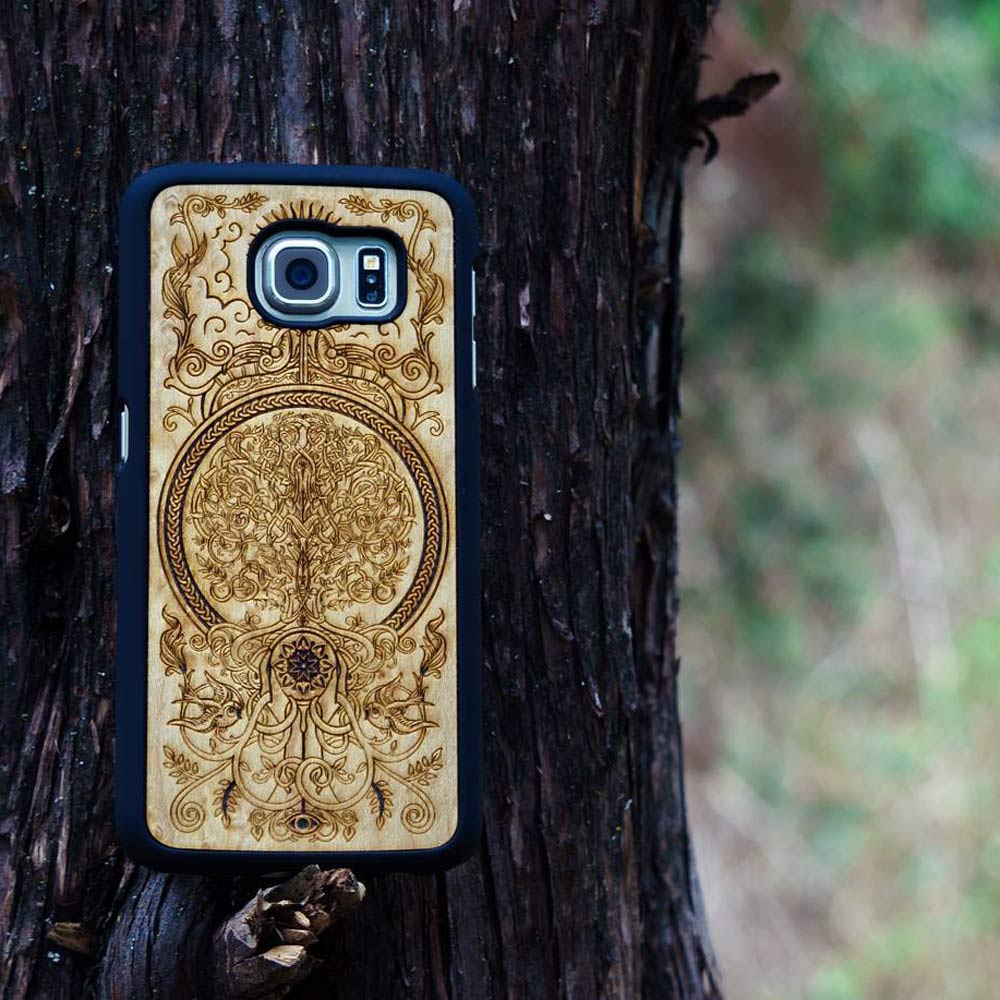 "Tree of Life" Wooden Phone Case