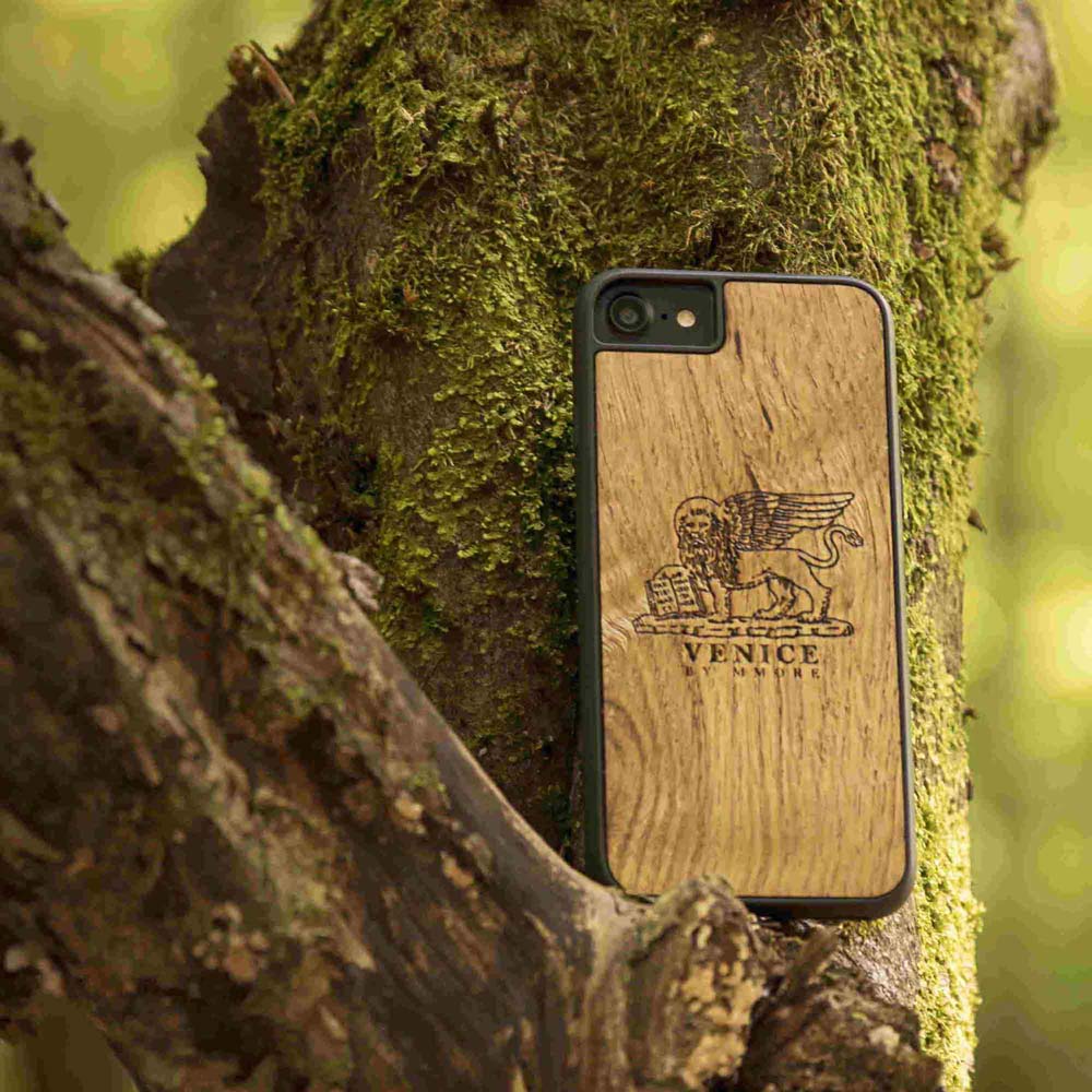 "The Venice" (Lion of St. Marco) Wooden Phone Case