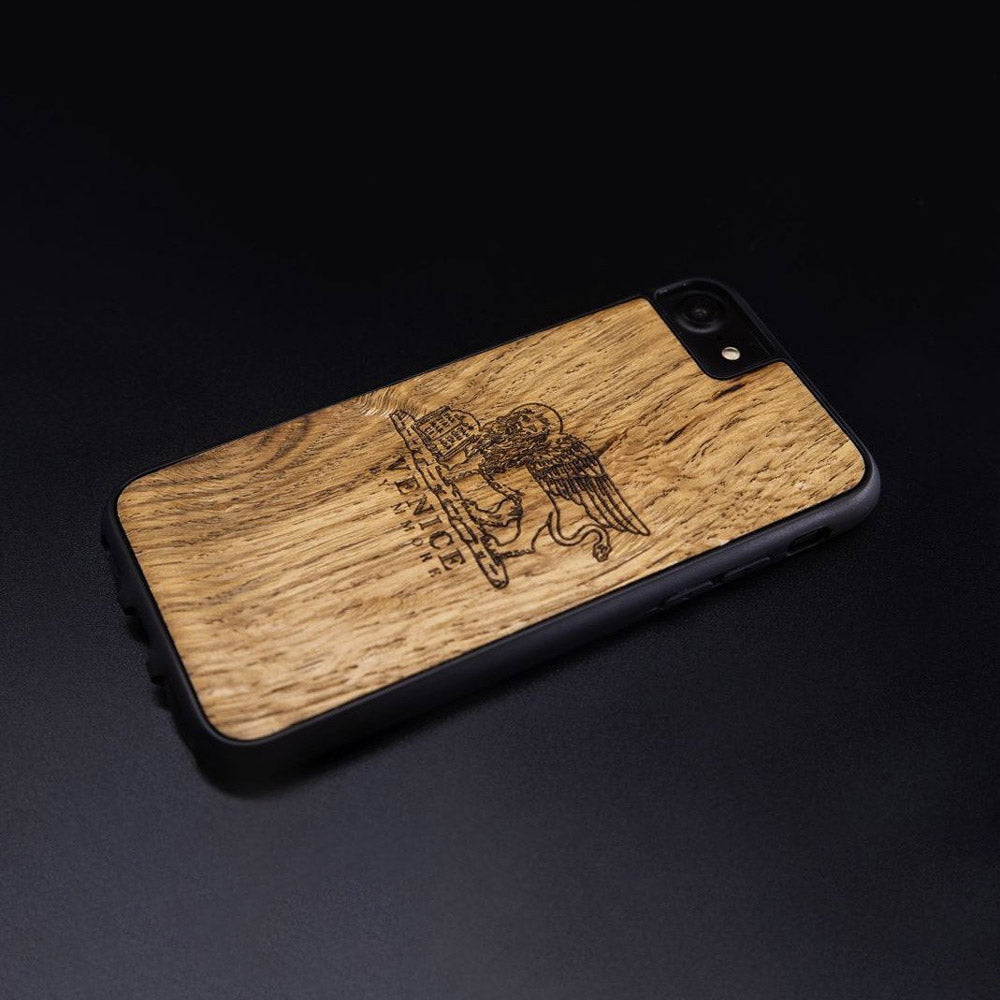 "The Venice" (Lion of St. Marco) Wooden Phone Case