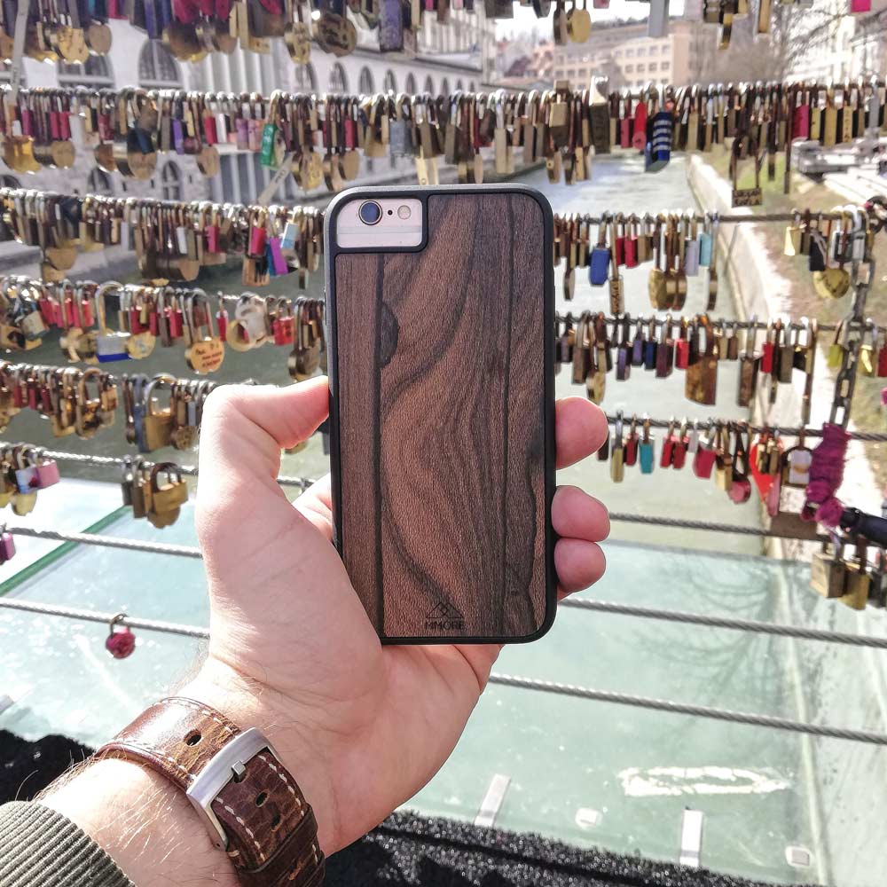 Ziricote Wood Phone Case