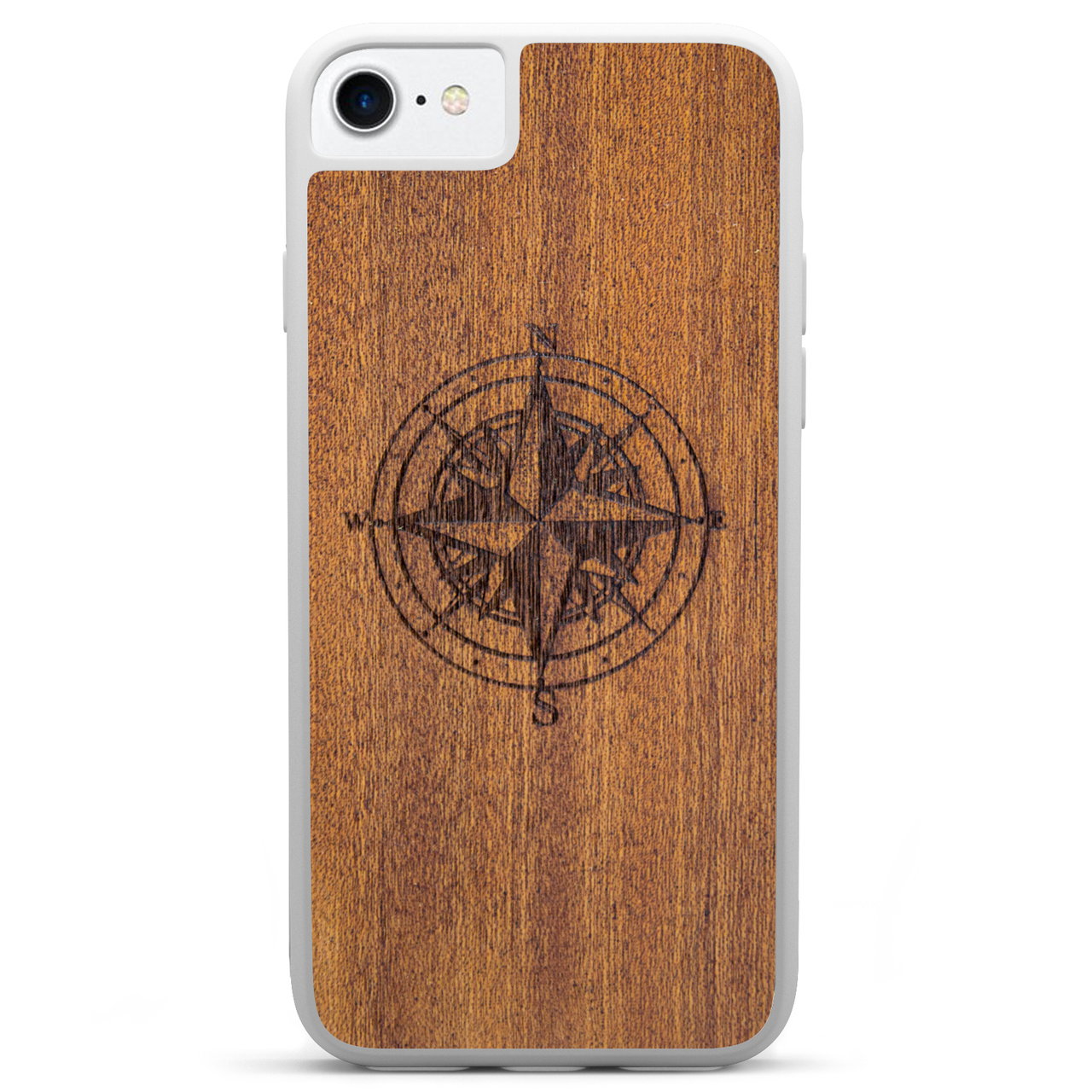 "Compass" Wooden Phone Case