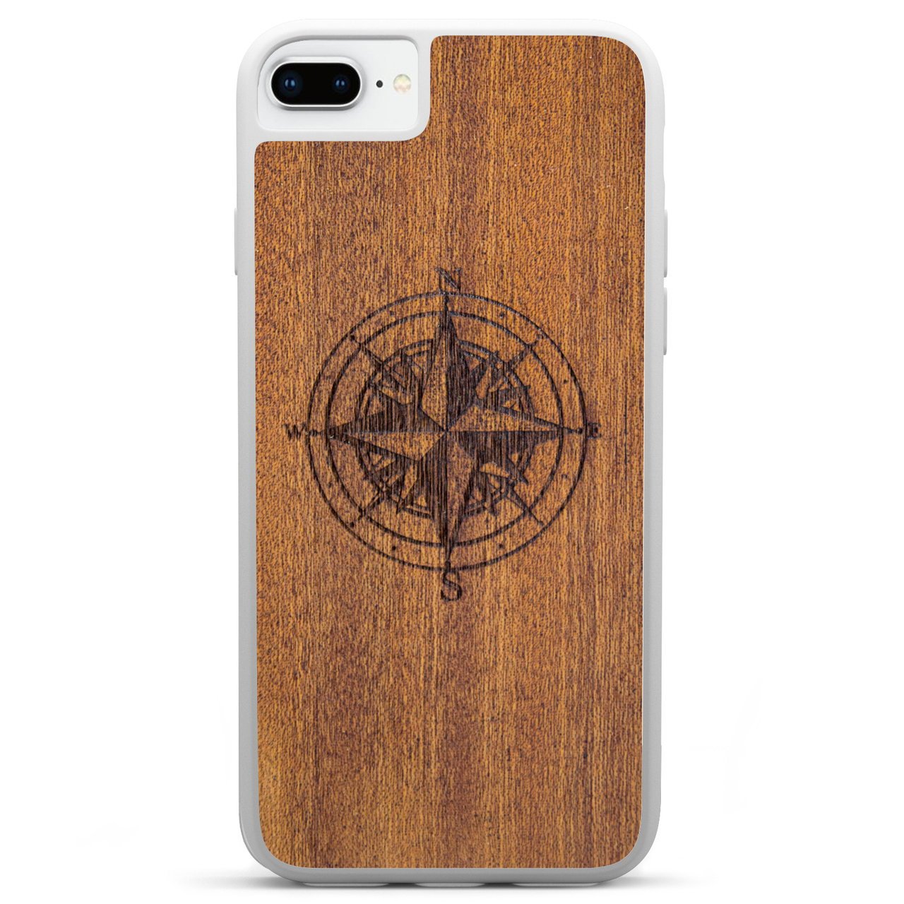 "Compass" Wooden Phone Case