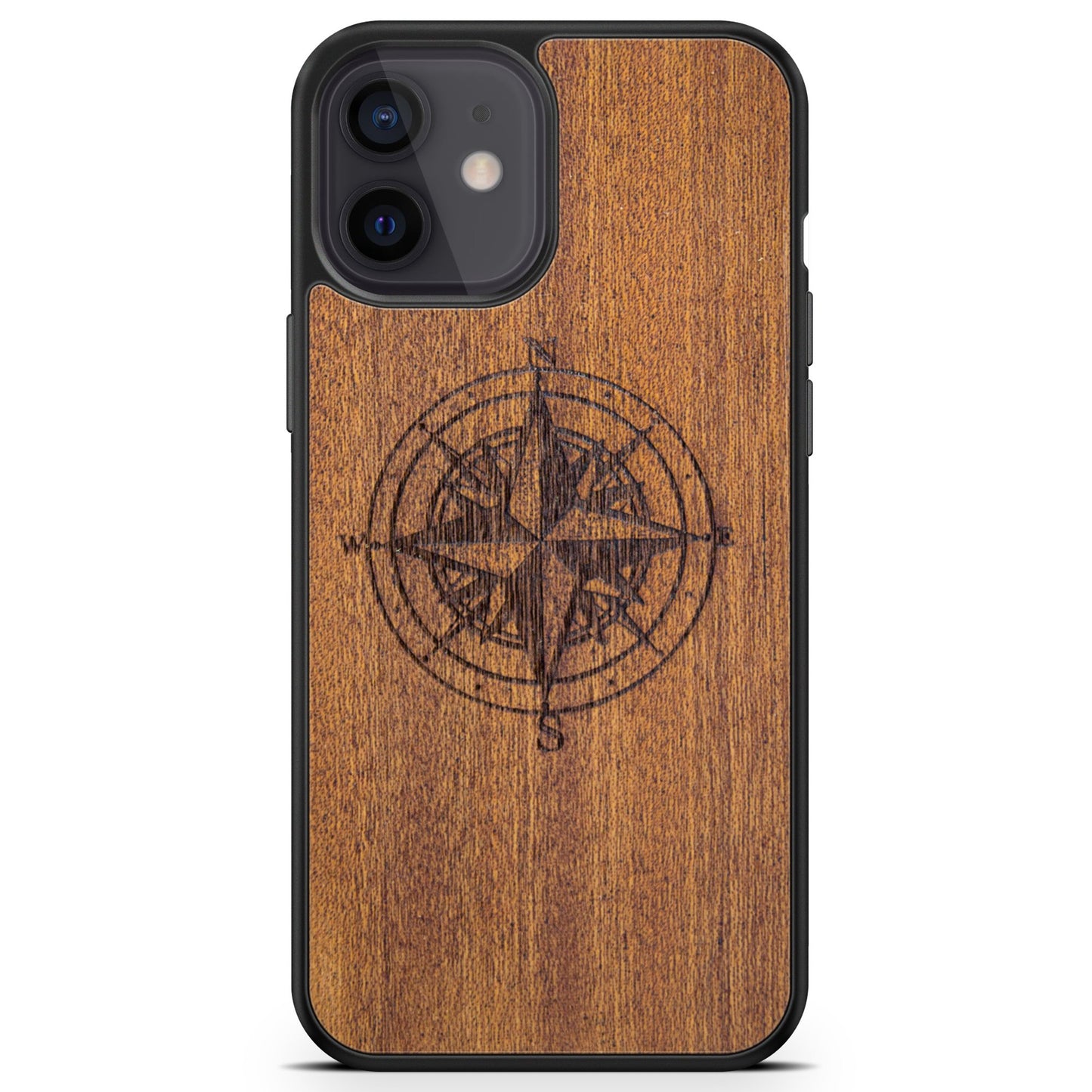 "Compass" Wooden Phone Case