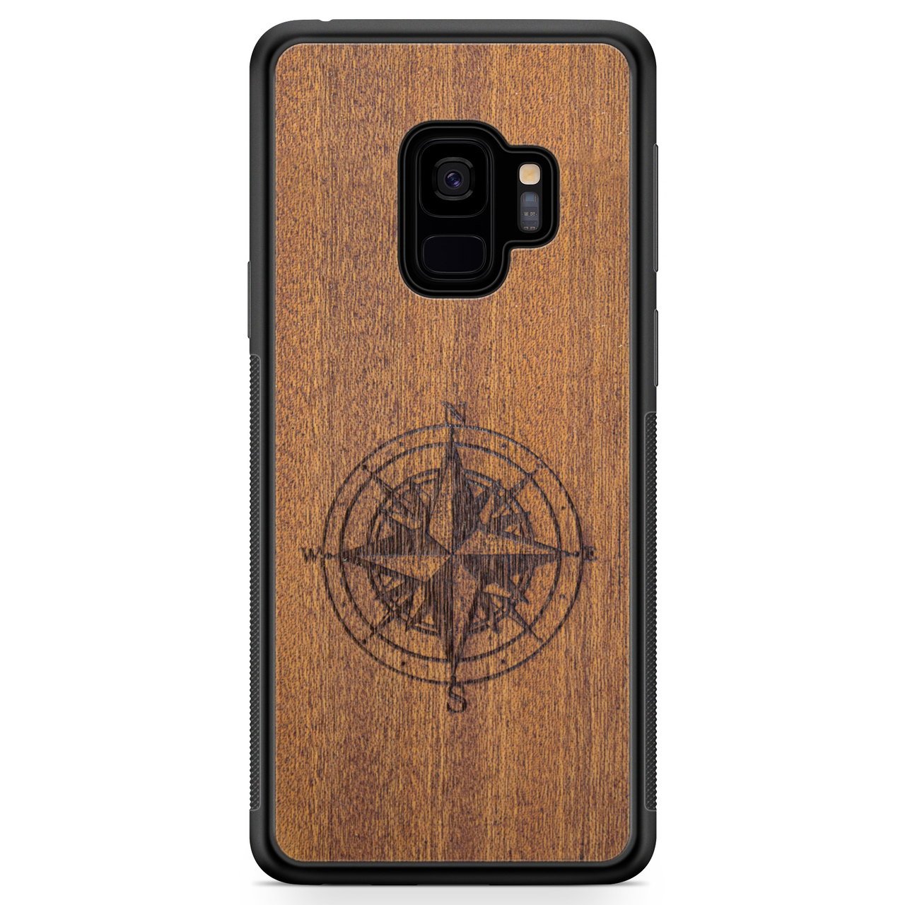 "Compass" Wooden Phone Case