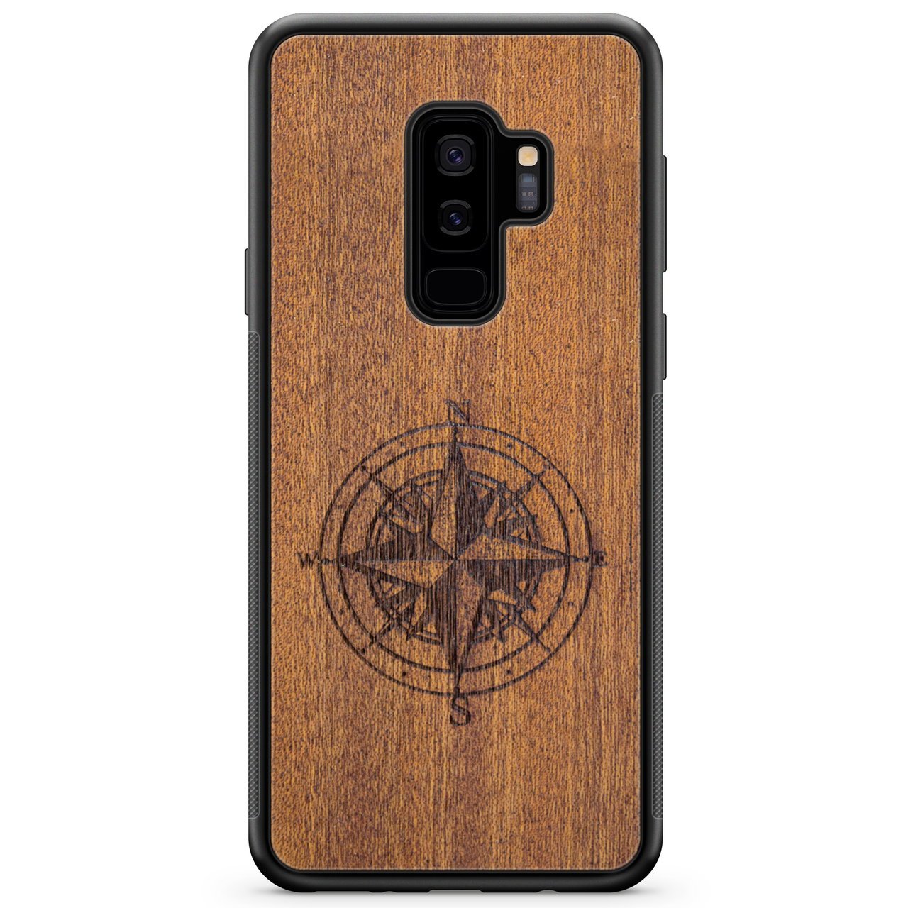 "Compass" Wooden Phone Case
