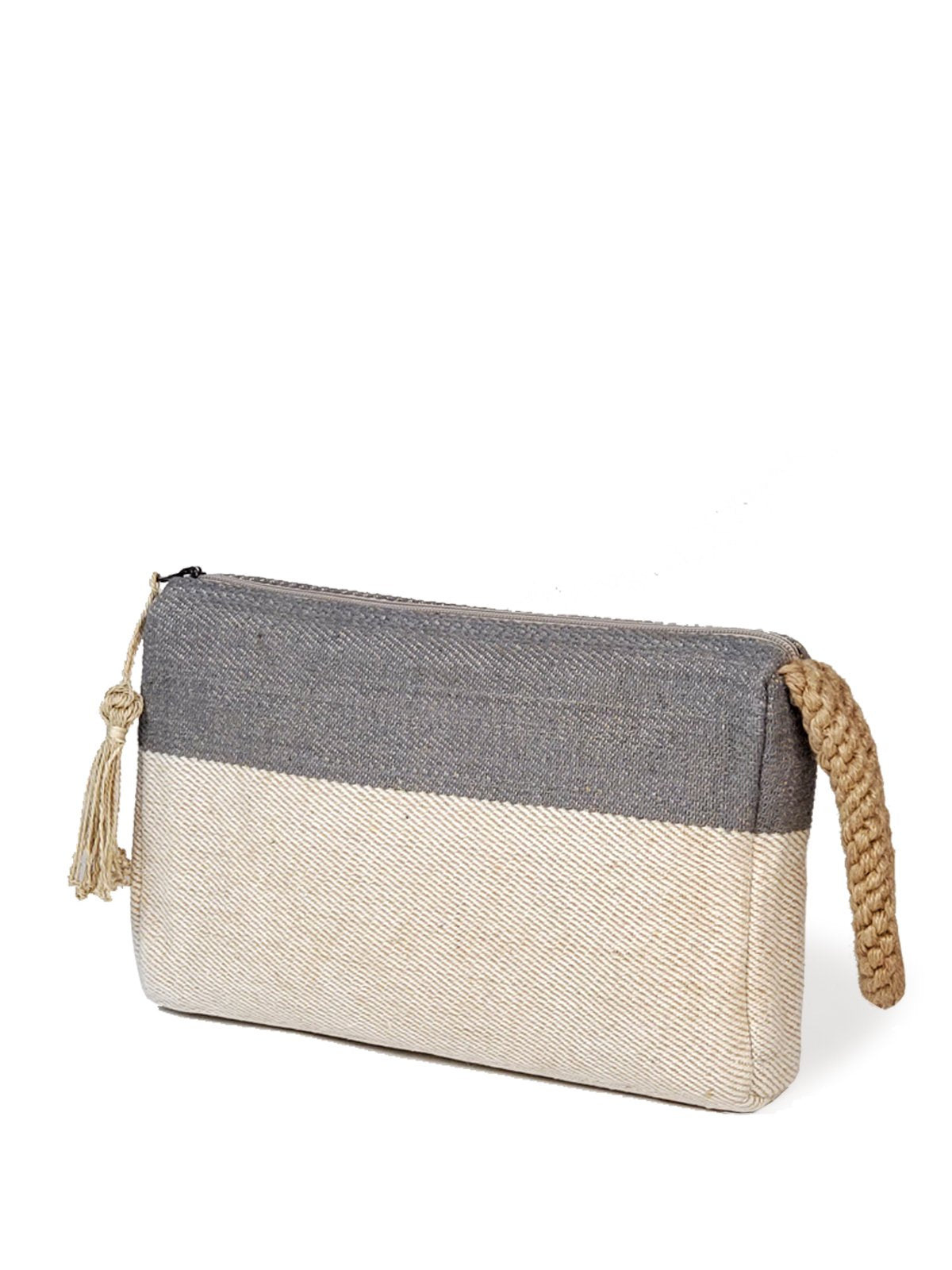 Gray Clutch / Purse