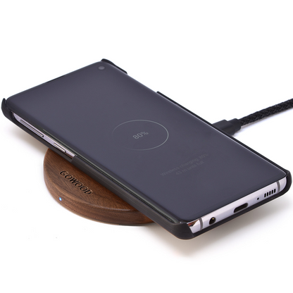 15W Fast Wireless Charger (Walnut Wood)