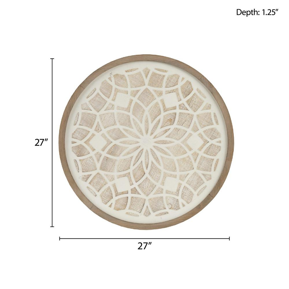 Medallion Wooden Wall Art Home Décor