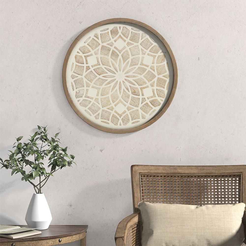 Medallion Wooden Wall Art Home Décor