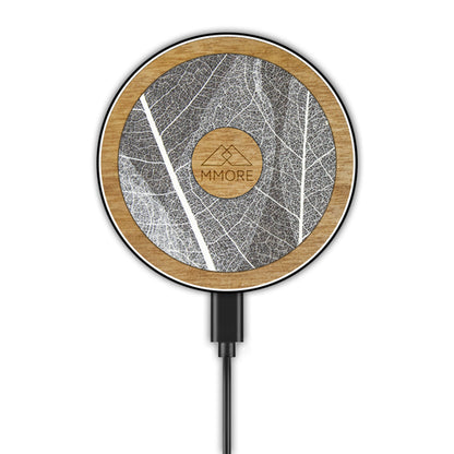 15W Fast Wireless Charger (Organic and Wood Materials)