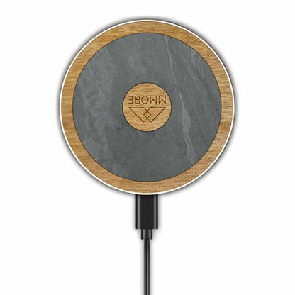 15W Fast Wireless Charger (Organic and Wood Materials)