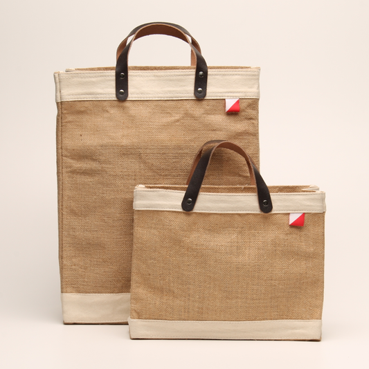 Bodega Tote Bag / Market Bag / Multi-Purpose Bag (Natural / Navy / Black)