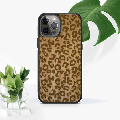 "Cheetah" Wooden Phone Case