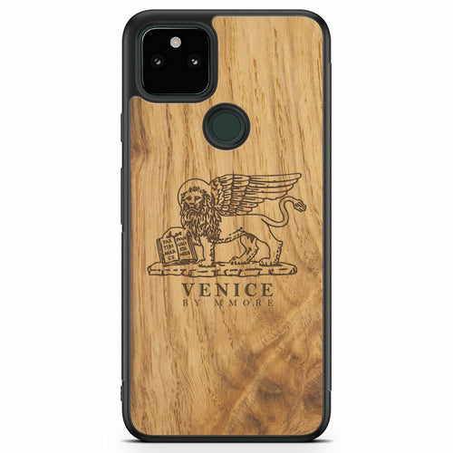 "The Venice" (The Lion of St. Marco) Wooden Phone Case