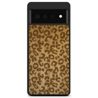 "Cheetah" Wooden Phone Case