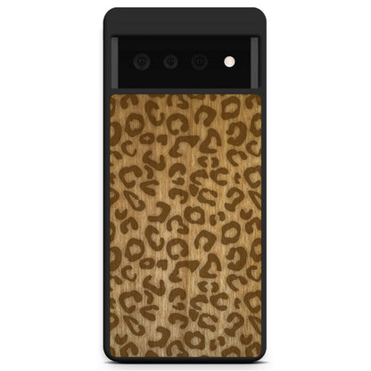 "Cheetah" Wooden Phone Case
