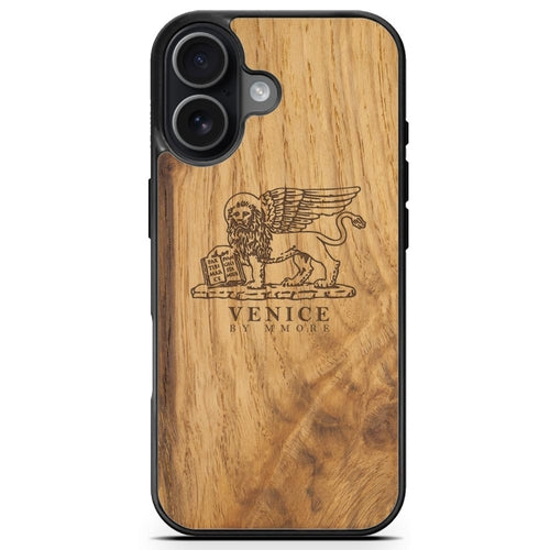 "The Venice" (The Lion of St. Marco) Wooden Phone Case