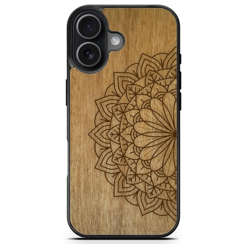 "Mandala" Wooden Phone Case