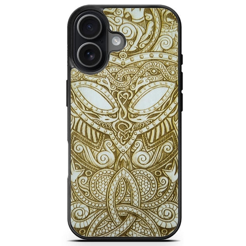 "Viking" Wooden Phone Case