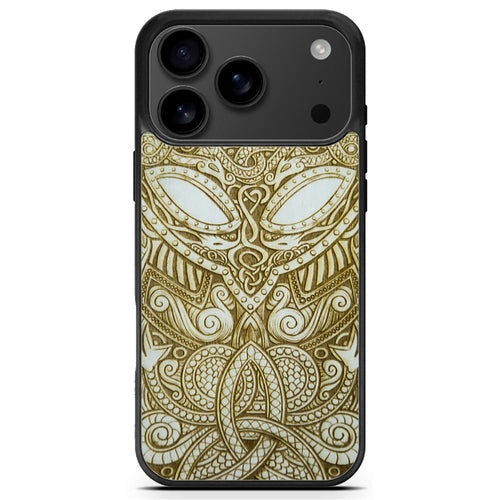 "Viking" Wooden Phone Case